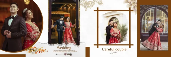 Modern 2025 couple dm Design album PSD - Image 3