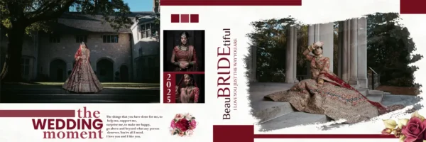 Modern 2025 couple dm Design album PSD - Image 4